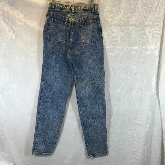 Vintage 80's Sasson Acid Wash High Waist Mom Jeans - Picture 5 of 12